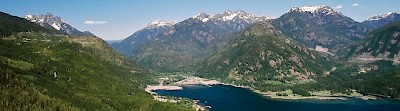 Located in the heart of historic Nootka Sound, Tahsis Inlet and the surrounding Rugged Mountain Range, this area is becoming well known for scuba diving, caving, sea kayaking, hiking, bird watching and wildlife viewing plus excellent salt water fishing and the opportunity to land some of the largest salmon and halibut caught in B.C.  Zeballos.jpg – The discovery of gold in Zeballos in the 1920s resulted in a massive influx of miners and adventurers